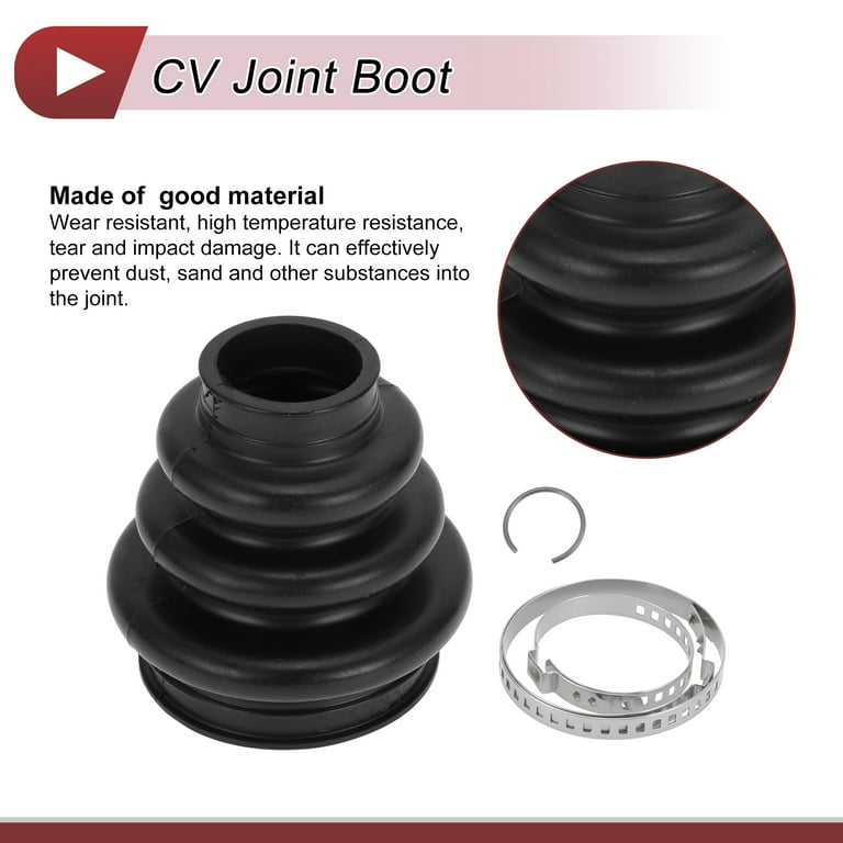 Unique Bargains No.33217572446 Outer CV Joint Boot Kit with