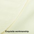 thumbnail image 2 of Ntbay Premium 1800 Series Microfiber Twin Extra Long Flat Sheet with 4 inches Hem, Ultra Soft and Breathable Top Sheet, 66x102 inches, Ivory, 2 of 5