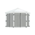 thumbnail image 4 of Palram - Canopia Roma/Monaco Gazebo Netting set - 6 Piece, 4 of 5