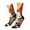 2 Black-2, variant on Western Desert Cactus Ram Skull Print Adult Socks for Men & Women,Calf Socks, Ankle Socks,Boots Socks,Breathable Casual Sock,Unisex Crew Socks