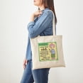 thumbnail image 3 of CafePress - Aunty Acid: Time To Nap Tote Bag - Unisex Canvas Tote Bag, Beige, 1-Piece, 3 of 6