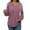 1-pink hoodie for women, variant on UPPADA Womens Comfy Hoodies V Neck Drawstring Hoodies Fall Dressy Solid Pullover Tops Loose Fit Soft Blouses Hoodies for Women Hot Pink,XXL