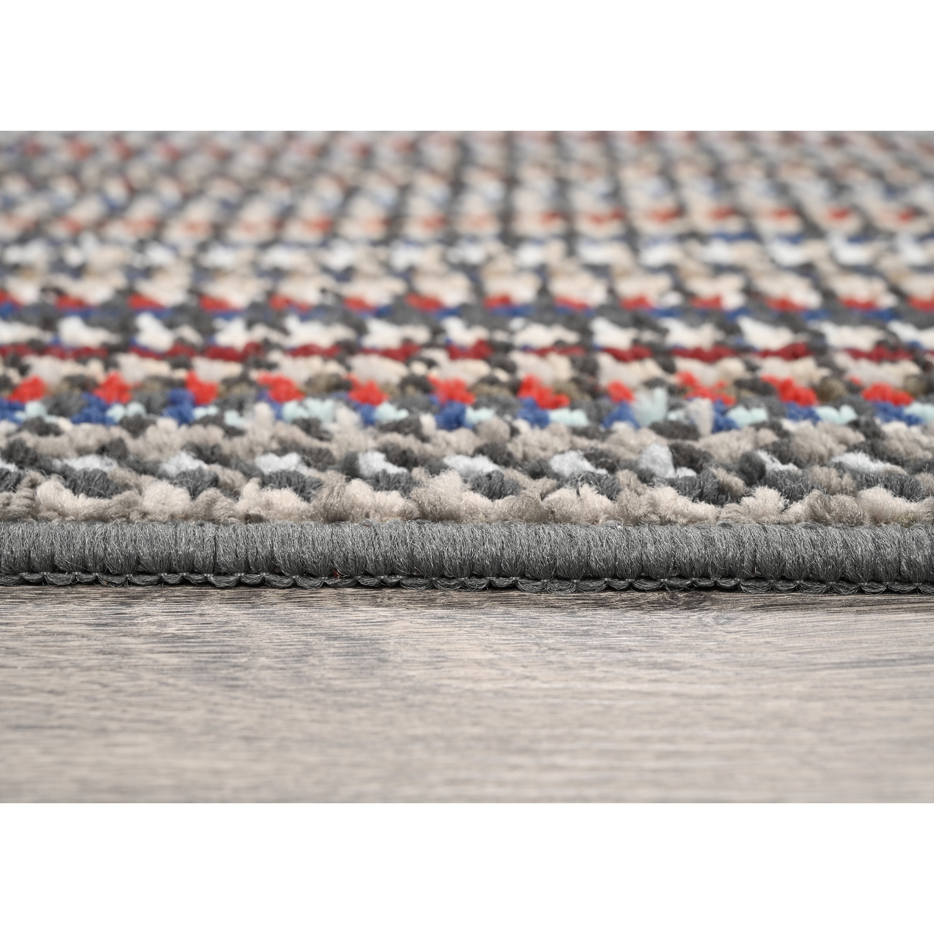 Garland Rugs Carnival Stripe Indoor Runner Rug, Assorted Multi Color, 2 ft x 8 ft