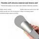 thumbnail image 5 of Tapón de silicona para bañera, baño, impermeable, tapón de drenaje para bañera, lavadero, cocina, fregadero, tapón de agua, gris seitruly LF0145-03B, 5 of 6