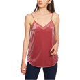 thumbnail image 1 of 1.STATE Womens Velvet Cami Tank Top, Pink, X-Large, 1 of 1