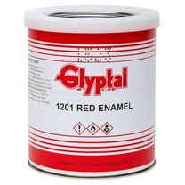 Glyptal 1201Q Insulating Enamel Paint - Red, 1 Quart - Corrosion & Moisture Resistant Primer, Sealer, Adhesive & Protective Finish