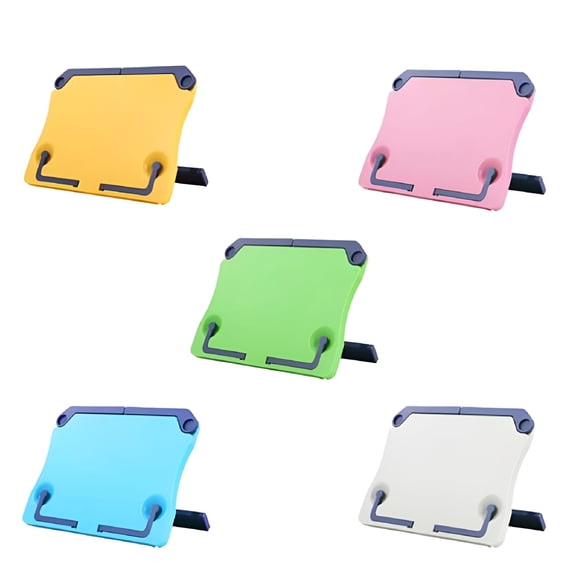 LAMIRO Portable Music Stand with Adjustable Angle Lightweight Compact