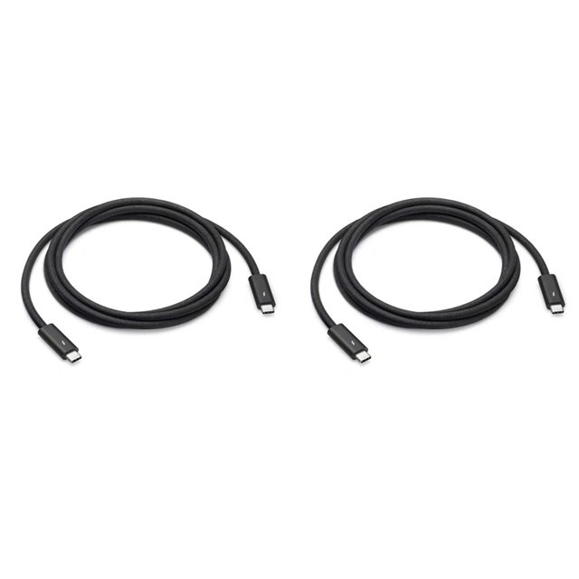 2X para Cable 4 40Gbps 8K60Hz USB4 USB Tipo C A Tipo C PD240W Cable de Datos USB-C de Carga RáPida para 15 1.8M