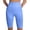 Sky Blue, variant on Breezora Women's High Waisted Yoga Shorts Seamless Scrunch Lifting Tummy Control Compression Fit Workout Running Bottoms