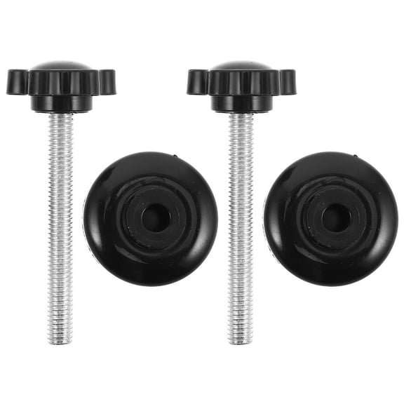 GOOHOCHY 2pcs Walker Replacement Knobs Adjustable Hand Screws With Design Hand Knobs For Mobility Aids Reliable Walker Accessories