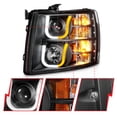 thumbnail image 3 of Anzo Usa 111384 Projector Headlight Set Fits select: 2007-2013 CHEVROLET SILVERADO, 3 of 6
