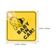 thumbnail image 2 of Baby in Car Sign with Suction Cup for Safety 10Pcs Yellow Car Sticker, 2 of 5