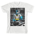 thumbnail image 1 of DJ Batman Youth White Graphic Tee-Small, 1 of 1