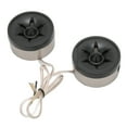 thumbnail image 4 of 2PCS 350W Mini Dome Tweeter Round Speaker Stick On Black Universal Automobile Audio System, 4 of 8