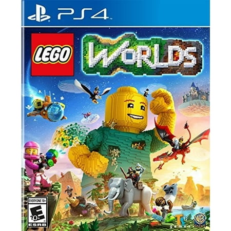 LEGO Worlds, Warner Bros, PlayStation 4, (Best Open World Driving Games)