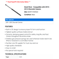 thumbnail image 2 of Hood Strut - Compatible with 2010 - 2015 Chevy Camaro 2011 2012 2013 2014, 2 of 2