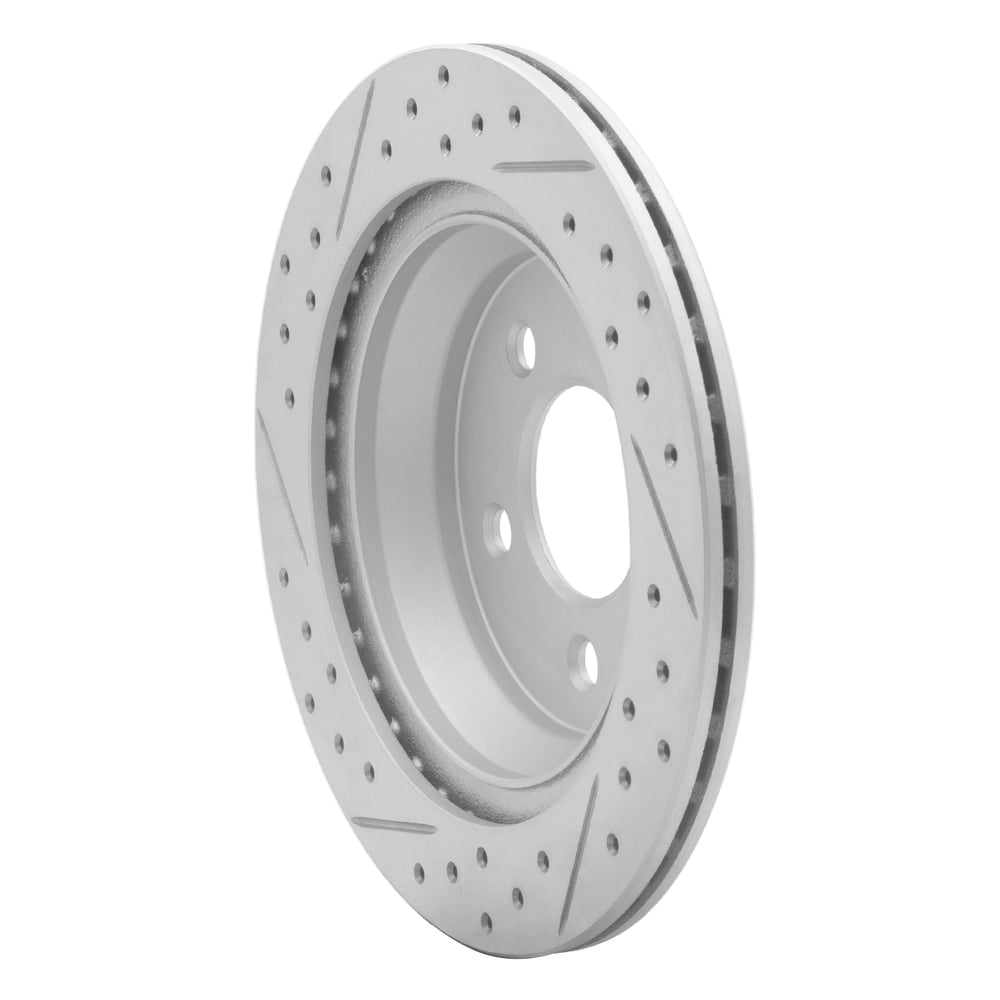 Dynamic Friction Company 830-54037R DFC Geoperformance Rotor - Drilled and Slotted