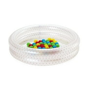 Bestway Up, In & Over 2-Ring Ball Pit Play Pool, Light Pink