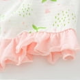 thumbnail image 4 of Toddler Pajamas Cotton Nightgown for Kids Child Girls Summer Short Sleeves Breathable Soft Pajama Baby Girl Pajamas Light Green 5 Years-6 Years, 4 of 6