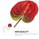 thumbnail image 3 of 2pcs tienda ajuste decoración planta de flores artificiales flores simuladas calcomanía, 3 of 7