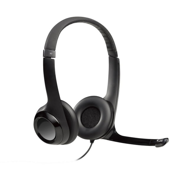 Casque USB-A pour ordinateur Logitech H390- Noir