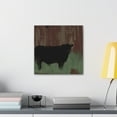thumbnail image 6 of "Black Angus Reflection" - Canvas, 6 of 25