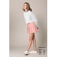 thumbnail image 4 of Made by Johnny Women's Plaid High Waist School Uniform Pleated Skater Tennis Skirt L PINK, 4 of 5