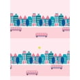 thumbnail image 3 of Bus Route Removable Vinyl Wallpaper by Fisher-Price - Pink, 3 of 3
