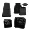 DEWEL Bed Risers, 8 inch Heavy Duty Stackable Furniture Lifts, Foot