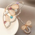 thumbnail image 2 of HOOUN Opal And Rhinestone Umbrella Brooch Pin Cute Korea Style Brooches Fo-lq@, 2 of 9
