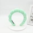 thumbnail image 4 of Diadema SPA para lavarse la cara, 3 piezas de burbujas hinchadas para lavar la cara para maquillaje/cuidado de la piel, toalla de rizo antideslizante para el cuidado de la piel, banda para e, 4 of 4