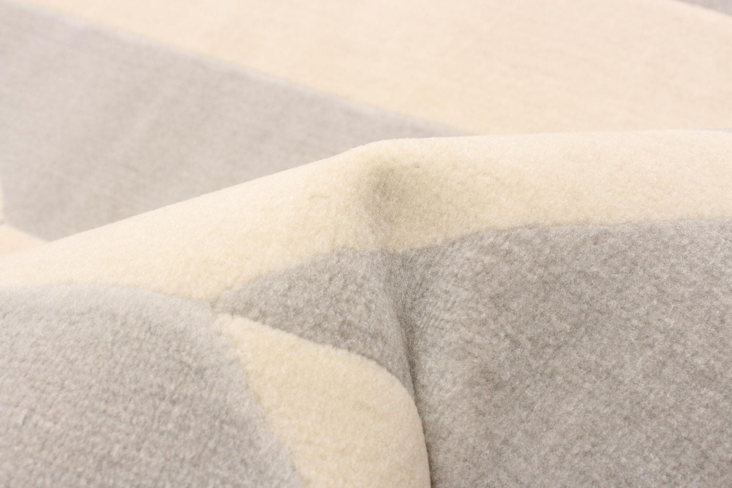 ECARPET Modern Area Rug for Dining Room, Living Room, Bedroom or Den Burke Grey