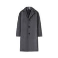 thumbnail image 5 of ZVNAΖH Mens Wool Blend Casual Trench Coat Single Breasted Lapel Slim Fit Overcoat Fall Winter Warm Peacoat with Pockets, 5 of 6
