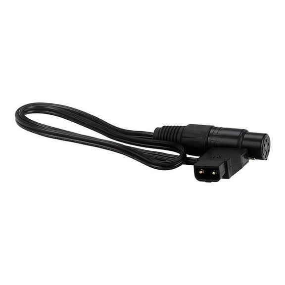 21 in. Power Adapter Cable for 2-Pin D-Tap Male to 4-Pin XLR Female