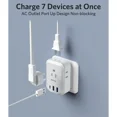 thumbnail image 2 of Refurbished BESTEK Voltage Converter with 4 Outlets 3 USB (1 PD 20W), Type C Plug Adapter, #01, 2 of 3