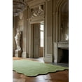 thumbnail image 2 of Homee Hand Tufted Woollen Rugs Scallop Lime Green Rug Available In All Sizes 5x8 ft 6x9 ft 8x10 ft, 2 of 4