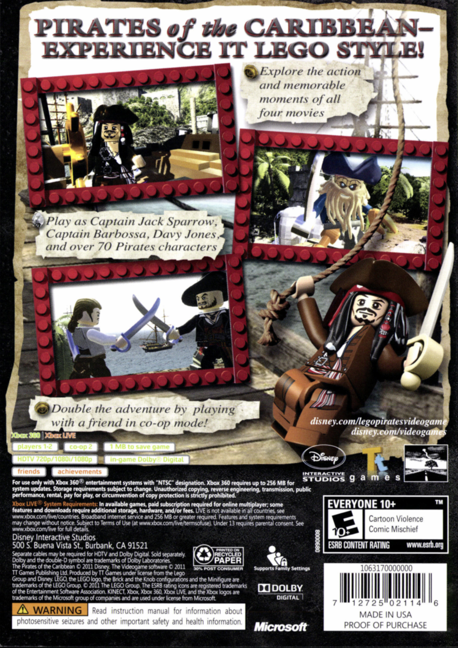 LEGO Pirates of the Caribbean: The Video Game [Disney] - image 2 of 8