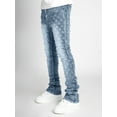 thumbnail image 3 of Musuos Men's Fasion Skinny Jeans Rhinestone Streetwear Denim Long Pants with Pockets, 3 of 10