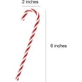 thumbnail image 5 of 10/20pcs Christmas Decorations Acrylic Red Green Candy Canes Xmas Tree Hanging Ornaments for Holiday Xmas Party Festive Decor, 5 of 5