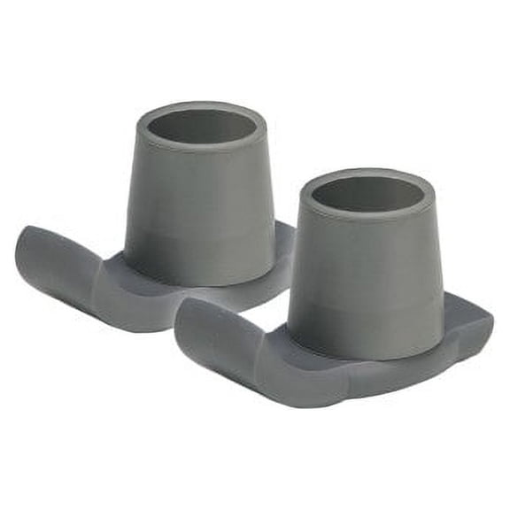 NOVA Medical Products Walker Glide Skis, Gray