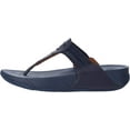 thumbnail image 4 of FitFlop Walkstar Toe-Post Sandals 9 Midnight Navy, 4 of 6