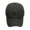 thumbnail image 4 of LEKODE Mens Sun Hat Outdoor Hat Hiking Hats Summer Hats Cute Unisex for Golf Tennies Adjustable Vintage Trucker Hat for Men Women Work Hat Sweat Caps for Men Army Green One Size, 4 of 5