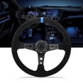 thumbnail image 3 of Universal 35cm 6 Bolts Auto Car Racing Steering Wheel with Horn Comfortable  Fashionable Suitable for Racing Car, 3 of 7