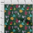 thumbnail image 1 of oneOone Cotton Flex Dark Green Fabric Leaves Artistic Craft Projects Decor Fabric Printed By The Yard 40 Inch Wide, 1 of 4