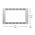 thumbnail image 2 of Panasonic Microwave Stainless Steel 27" Front Trim Kit NN-TK621SS, 2 of 5