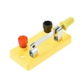 thumbnail image 4 of Unique Bargains Single Pole Switch Physics Laboratory Equipment Single Pole Single Throw (SPST) Switches Yellow, 4 of 5