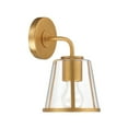 thumbnail image 5 of Crystorama Fulton 1 Light Antique Gold Bathroom Vanity - 6.25"W x 10.25"H x 7.25"D, 5 of 10