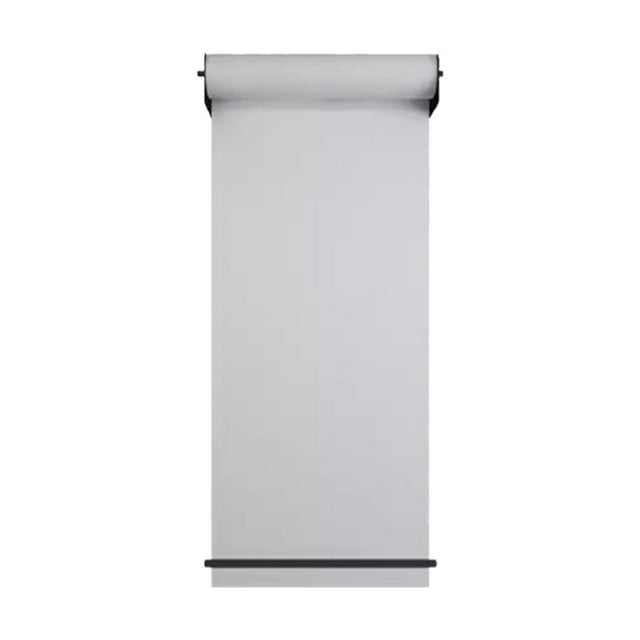 Soporte para dibujar con de rollos para pared, tablero de dibujo de pared único, dispensador de papel para supermercado, restaurante, tablero Negro