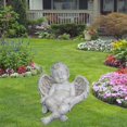 thumbnail image 6 of Cherubs Angels Resin Garden Figurine, indoor and outdoor home and garden Decorion, Adorable Angel Sculpture Memorial, 6 of 8