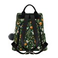 thumbnail image 2 of FORMRS Women's Travel Backpack Purse Anti-Theft Hidden Pockets Casual Shoulder Bag, Orange Flowers, 2 of 7